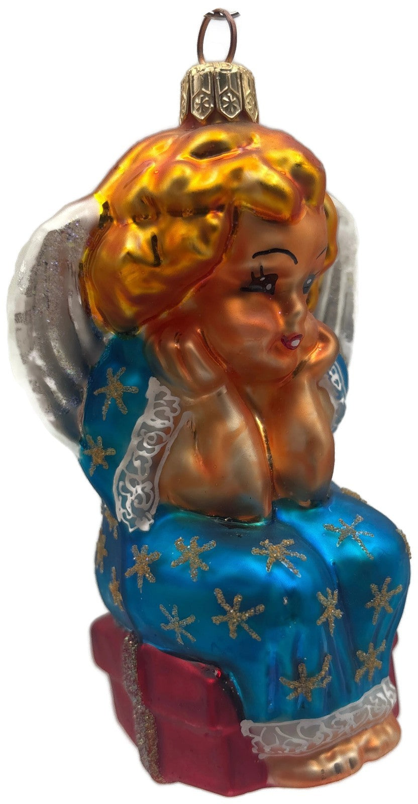 Christopher Radko Li'l Miss Angel 1997 Starlight Christmas Ornament 97 SP 211
