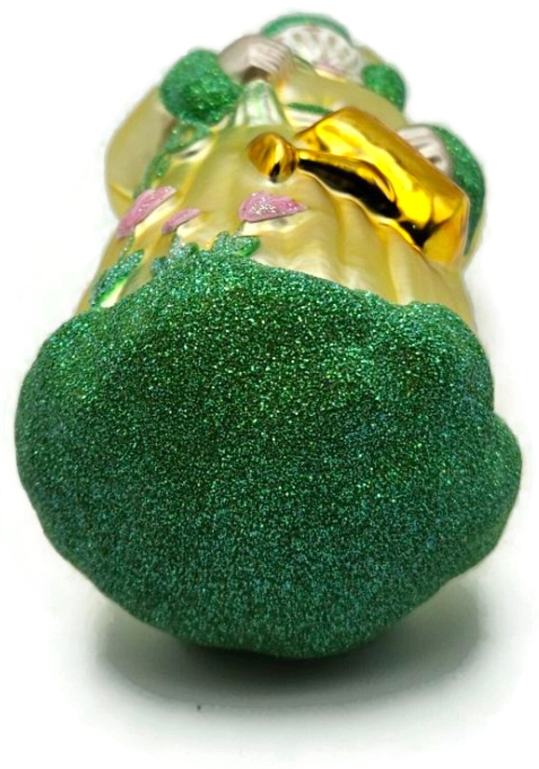 Patricia Breen Santa Dreams of Spring Yellow Spring Christmas Ornament 97409