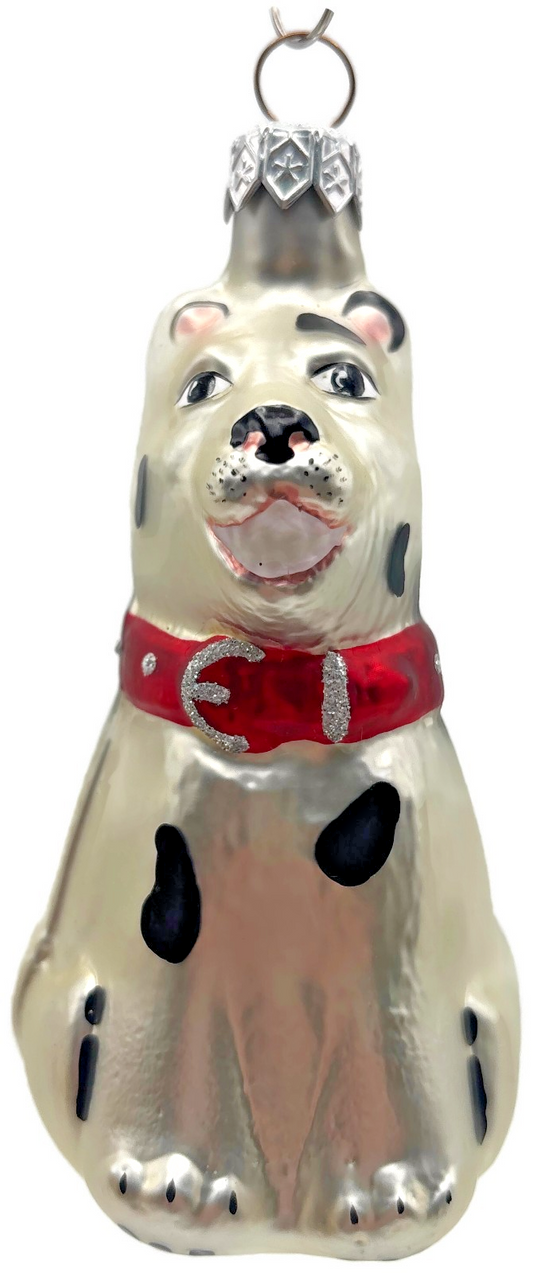 Patricia Breen Laughing Dog Pearl Hey Diddle Diddle Christmas Tree Ornament 94090