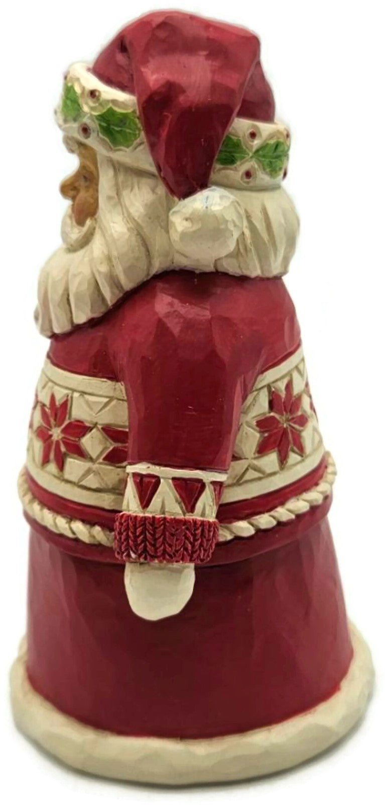 Jim Shore Nordic Holly Berry Noel Santa Red Pint Sized Christmas Decor Figurine6