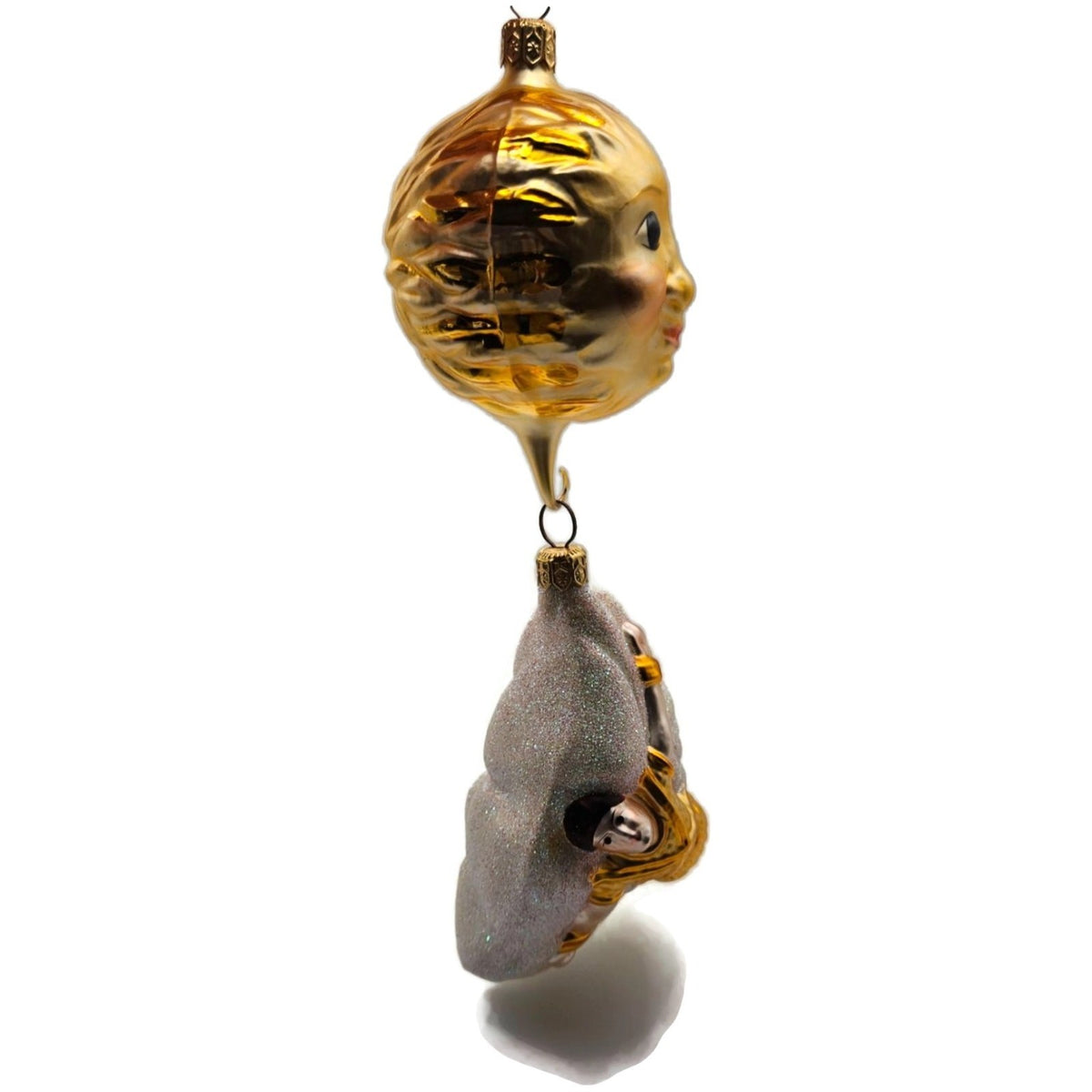 Patricia Breen Icarus Flies Sun Greek Mythology 2 Part Christmas Ornament 28144