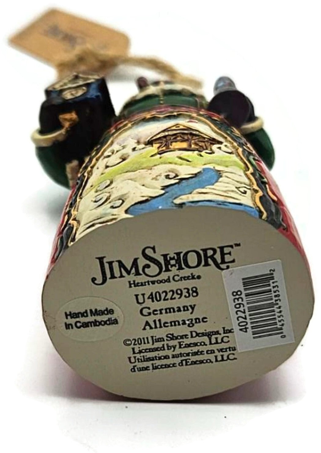 Jim Shore Heartwood Creek German Santa Claus Enesco Christmas Hanging Ornament9