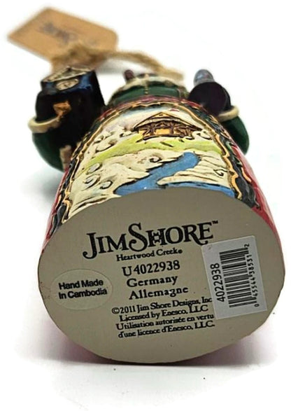 Jim Shore Heartwood Creek German Santa Claus Enesco Christmas Hanging Ornament9