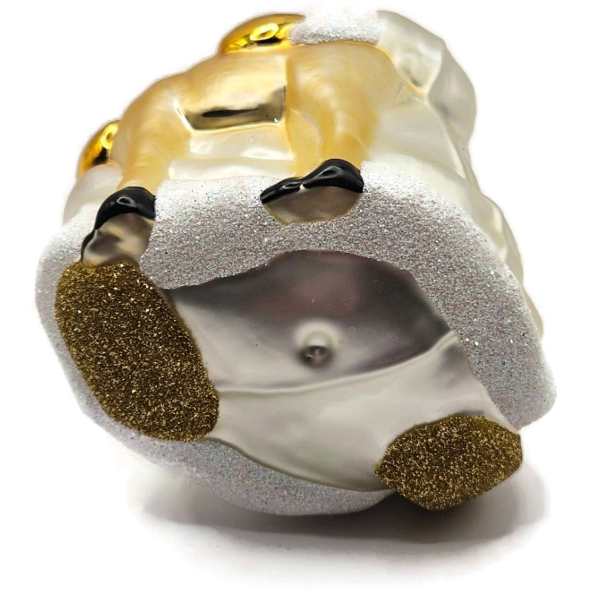 Patricia Breen Santa and Sarenka Glittered Snowflakes Christmas Ornament 98385