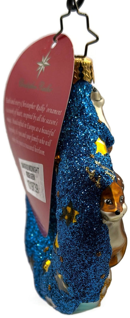 Christopher Radko Santa's Midnight Ride Gem Stars Christmas Ornament 10197394