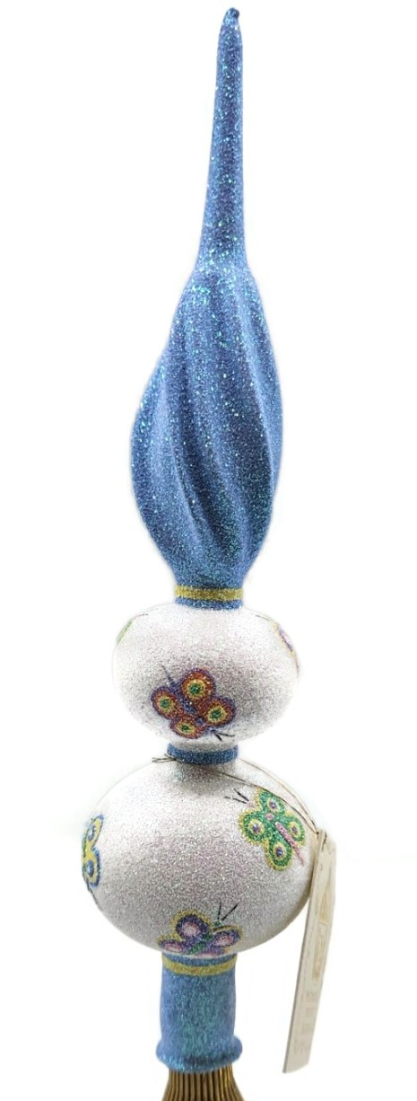 Patricia Breen Miniature Butterfly Finial Spring Christmas Tree Topper 9900WA3