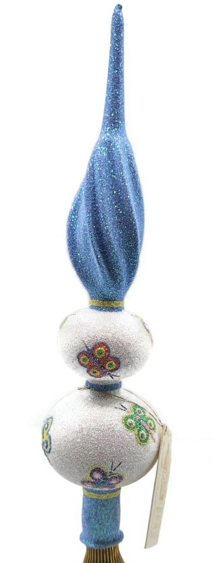 Patricia Breen Miniature Butterfly Finial Spring Christmas Tree Topper 9900WA3