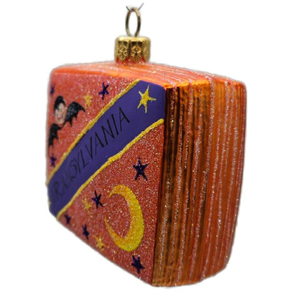 Patricia Breen Greetings Dracula Moons Stars Halloween Christmas Ornament 25139