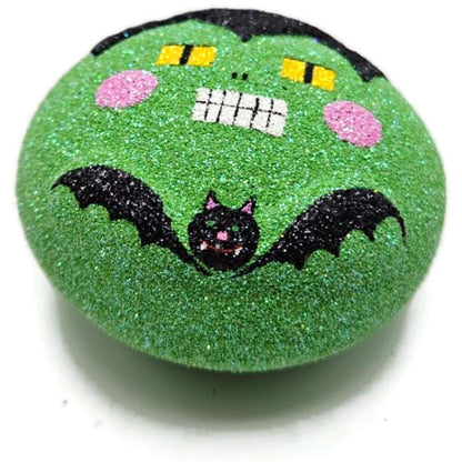 Patricia Breen Dracula Medallion Frank Black Green Halloween Decor Ornament 24131