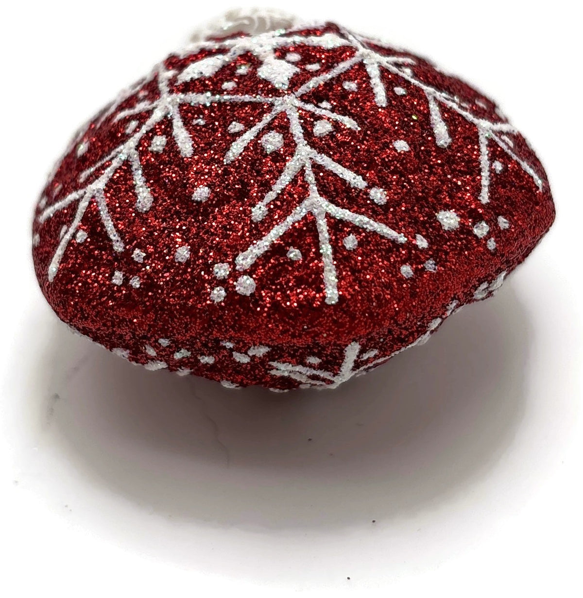 Patricia Breen Snowflake Noel Red White Santa Claus Christmas Tree Ornament 22578