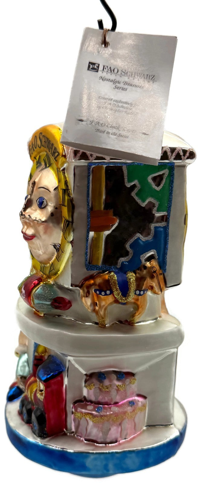 Christopher Radko Fao Schwarz Clock Tower Christmas Ornament 4052/5000 98-FAO-013