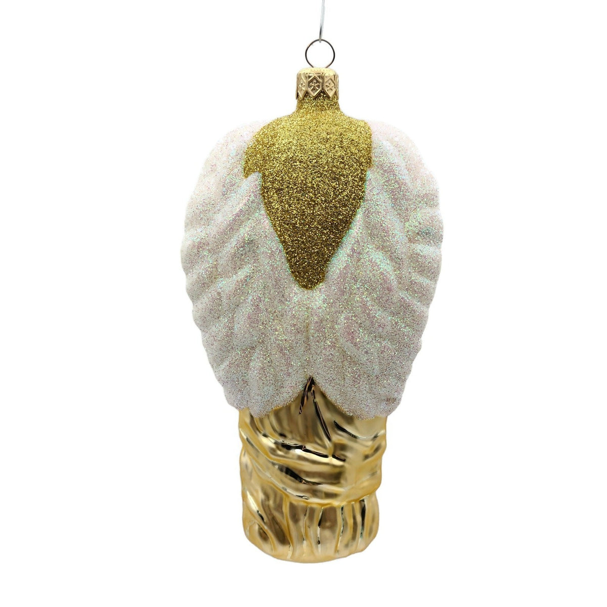 Patricia Breen Blow Gabriel Blow Eyes Open Fine Art Angel Holiday Ornament 96046
