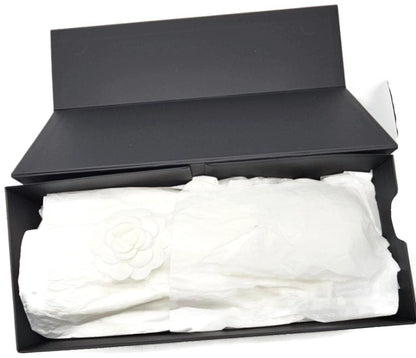 Chanel Paris Bombay 12A Pearl Camellia Necklace Belt Gold Tone 2012 w/ Box16