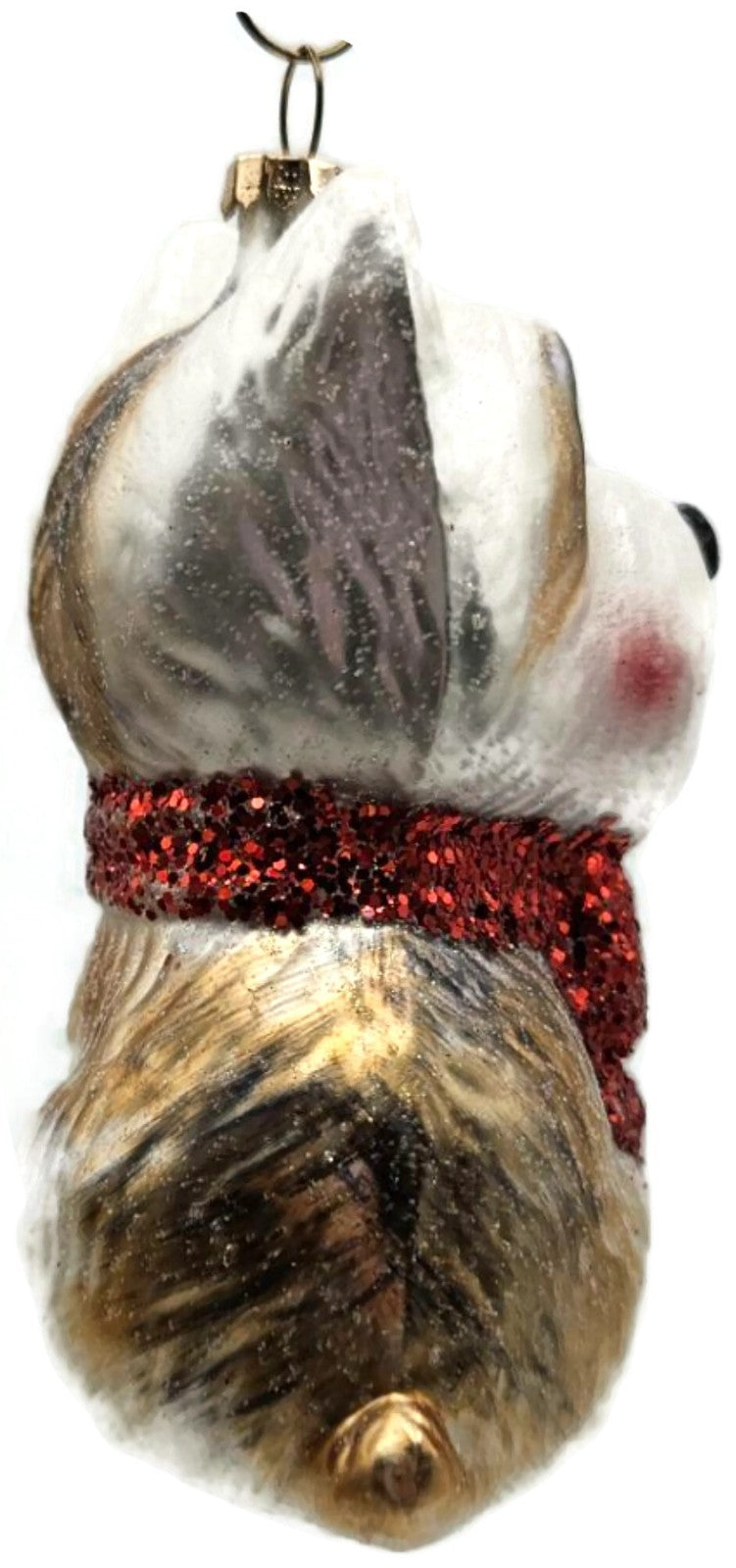 Westie Dog West Highland Terrier Blown Glass Animal Christmas Tree Ornament2