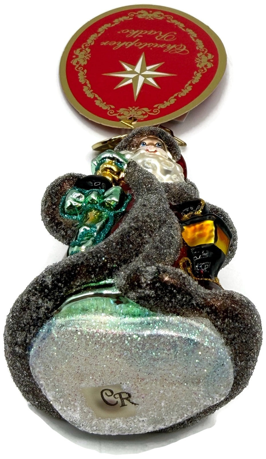 Christopher Radko Traveling Father Christmas Gem Santa Claus Ornament 102024114