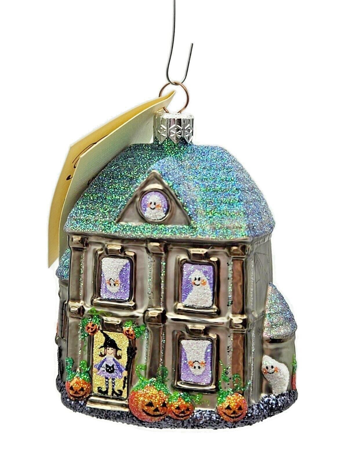 Patricia Breen Halloween Boo Manor Pumpkins Ghosts Christmas Ornament 2200NM0
