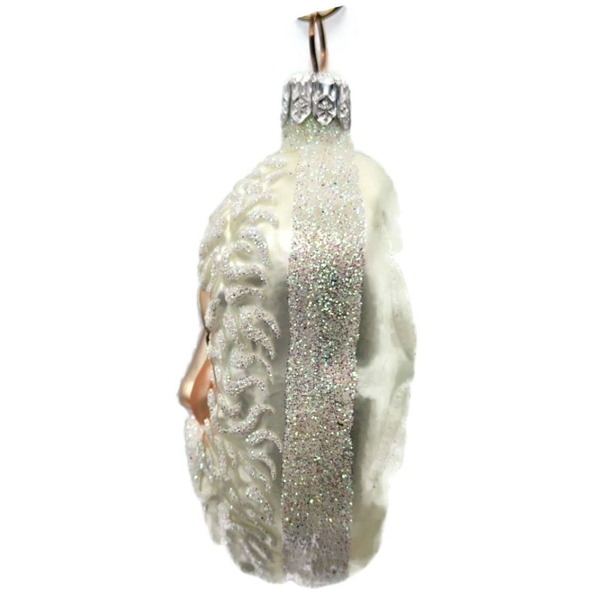 Patricia Breen Sand Dollar Santa Head Pearl Ver 4 Summer Nautical Ornament 99277