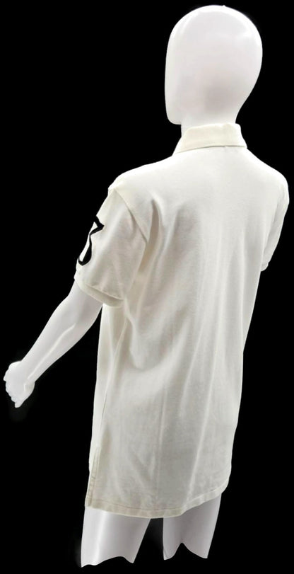 Polo Ralph Lauren Black Watch Polo Team 1996 Crest White Polo Shirt S NWT3