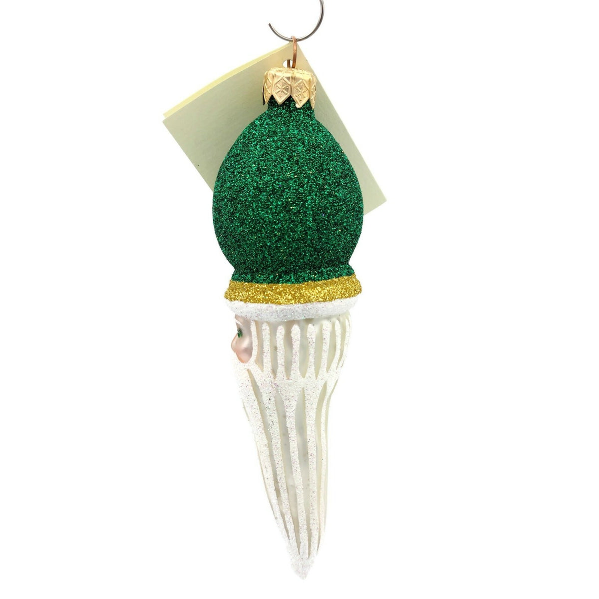 Patricia Breen Miniature Saint Petersburg Santa Head Christmas Ornament 98493