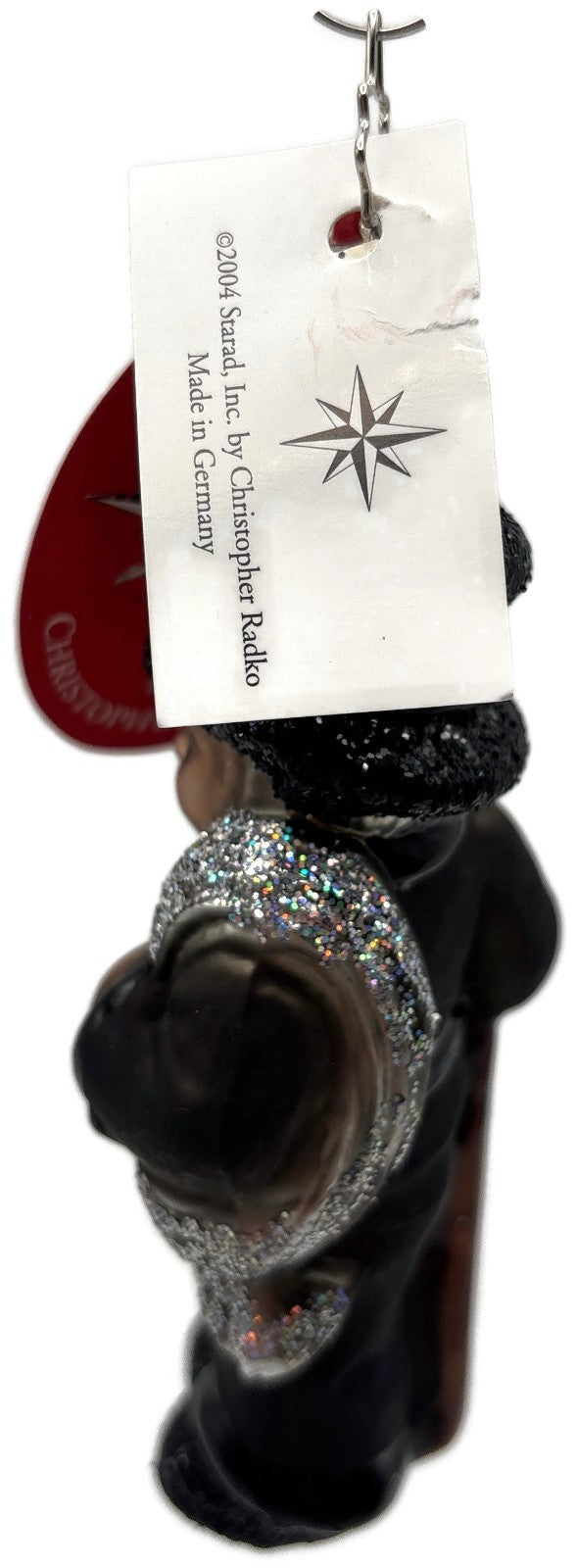 Christopher Radko Lucky Sweep 20th Anniversary Black Christmas Ornament 101207010
