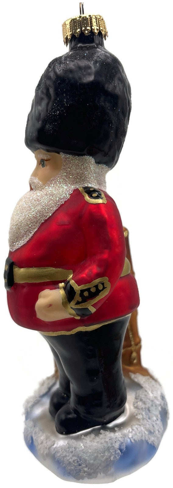 Krebs Glas Lauscha London Santa Guard And Big Ben Glass Christmas Tree Ornament6