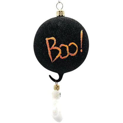 Patricia Breen Boo Medallion Pumpkin Ghost 2 Part Halloween Ornament 2100NM2