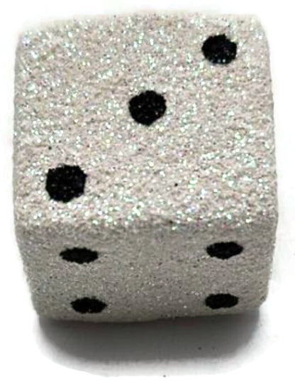 Patricia Breen Dice Pair Black and White 2 Part Mini Christmas Ornament 2377GIFT13