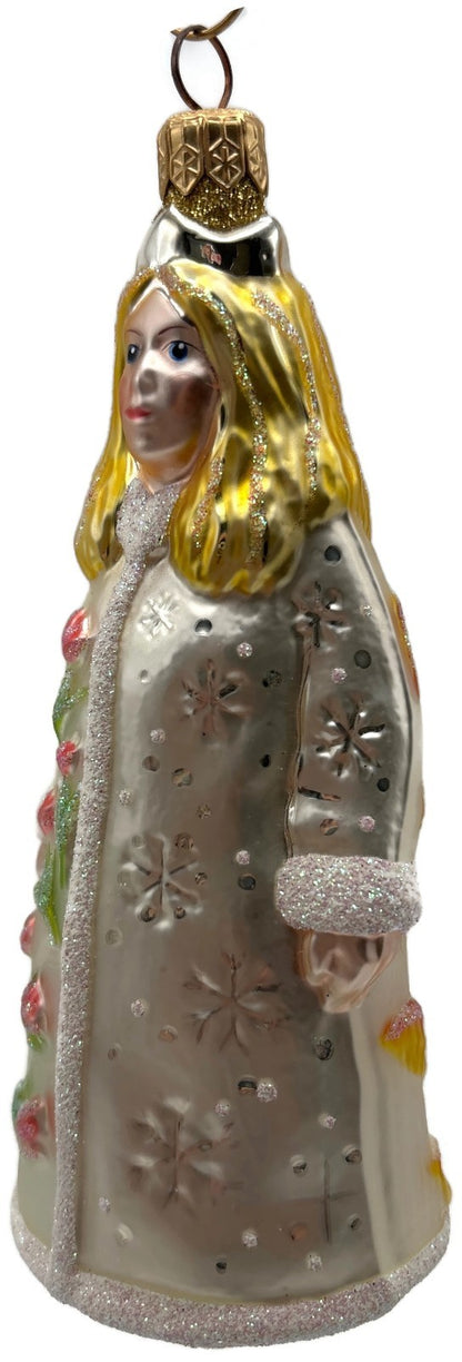 Patricia Breen Vivaldis Girl Pearl Four Seasons Floral Christmas Ornament 97497