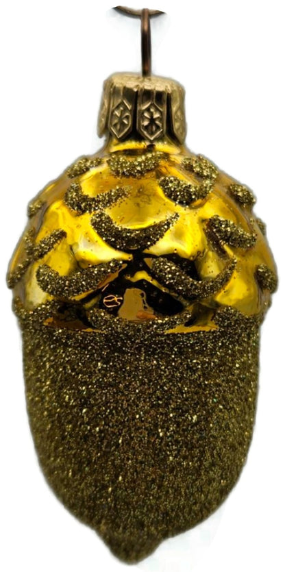 Patricia Breen Walk in the Woods Acorn Gold Fall Christmas Tree Ornament 96514
