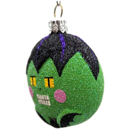 Patricia Breen Dracula Medallion Frank Black Green Halloween Decor Ornament 24138