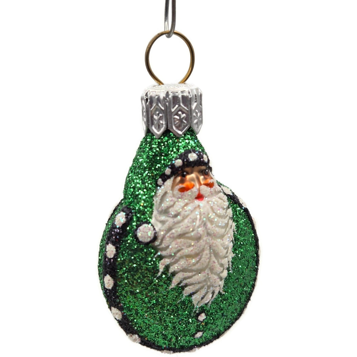Patricia Breen Ladybug Noel Green Glittered Polka Dots Christmas Ornament 25275