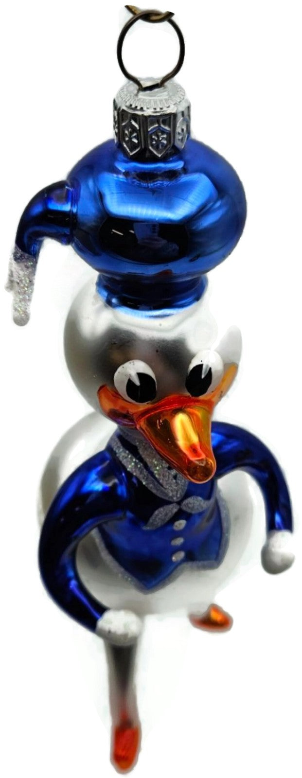 Christopher Radko Can We Quack Donald Duck Italian Christmas Ornament 95-279-91