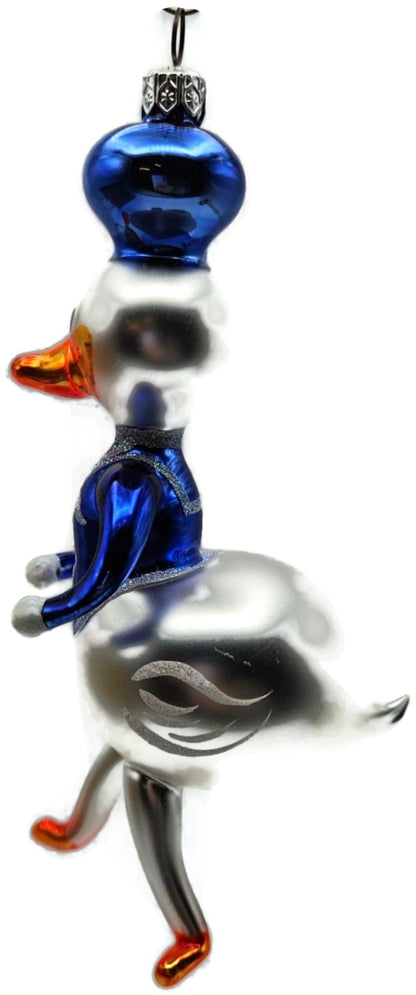 Christopher Radko Can We Quack Donald Duck Italian Christmas Ornament 95-279-97