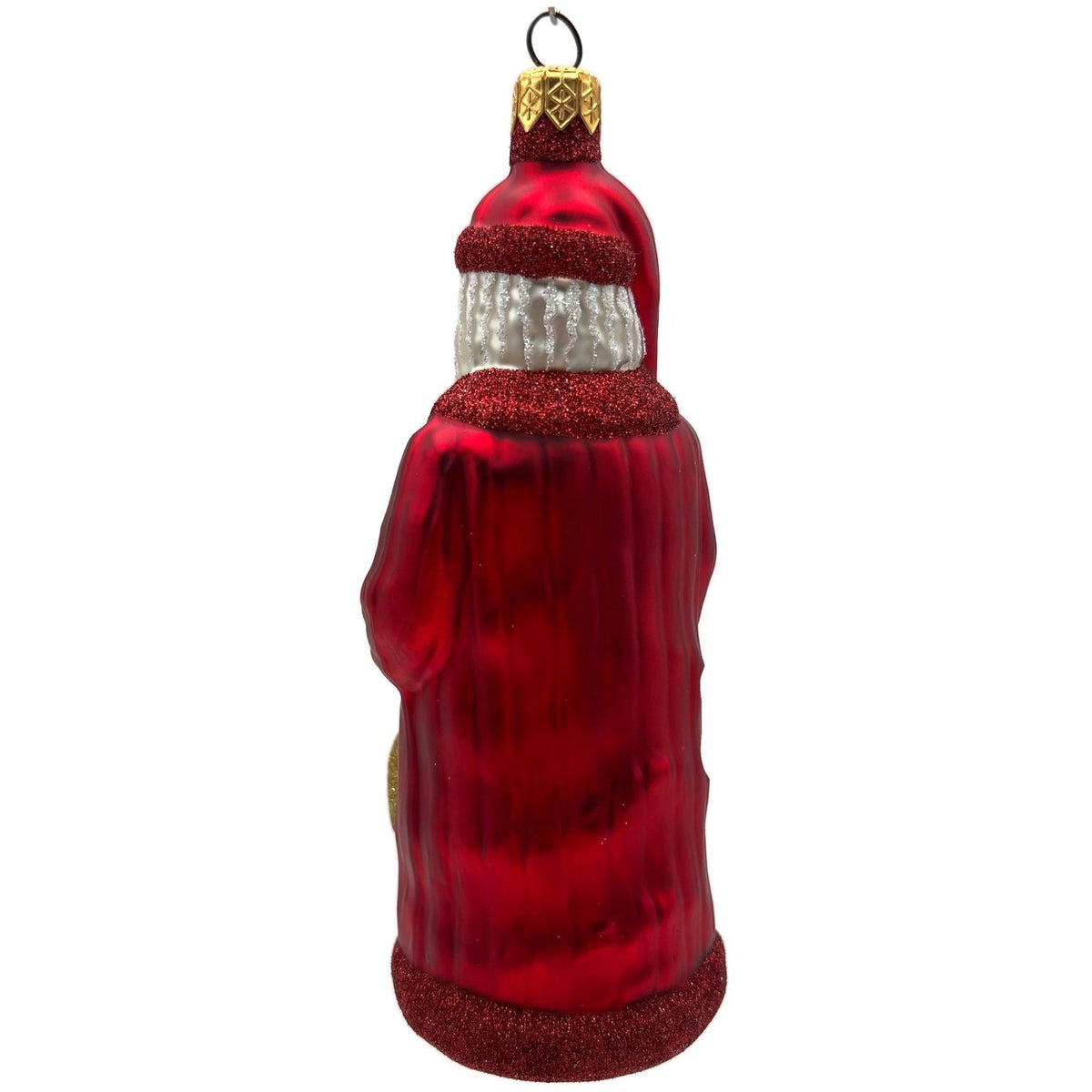 Patricia Breen Gift of the Season Red Gold Santa Claus Christmas Ornament 98144
