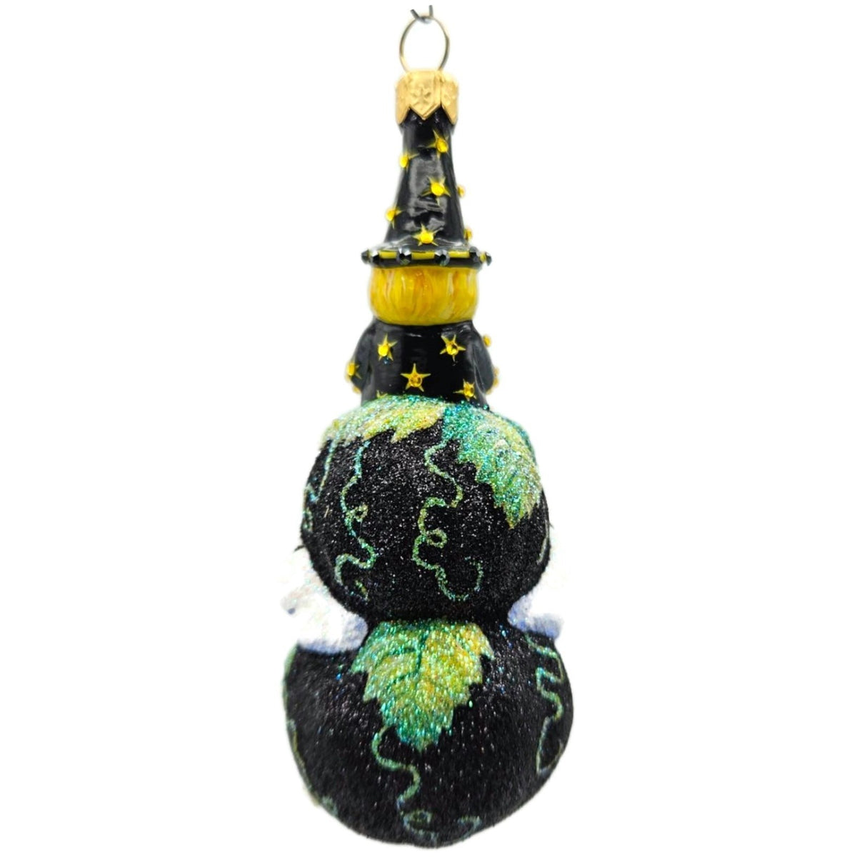 Patricia Breen Spell Bound Black Witch Pumpkin Moon Halloween Ornament 29284
