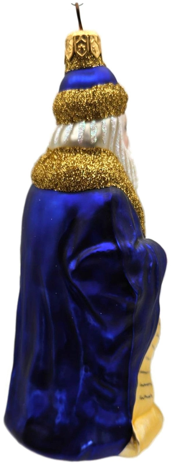 Patricia Breen Making His List Blue Santa Christmas Ornament 9633 19966