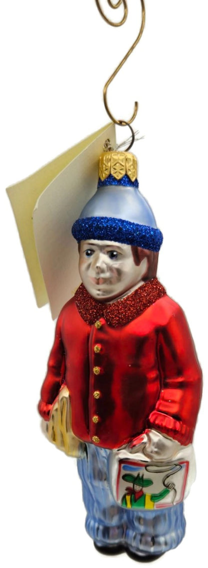 Patricia Breen Henrys First Day Of School Red Signed Christmas Ornament 97194
