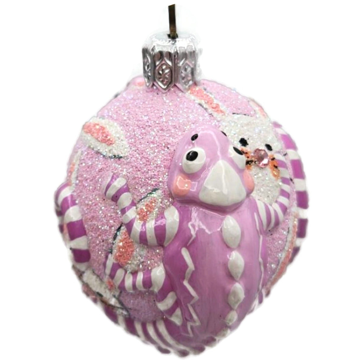 Patricia Breen For James Twice Bunnies Chameleon Easter Christmas Ornament 25816