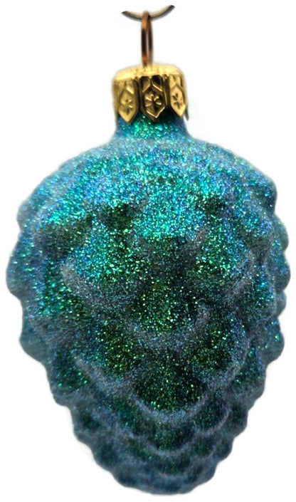 Patricia Breen Walk in the Woods Pine Cone Fall Green Christmas Ornament 96517