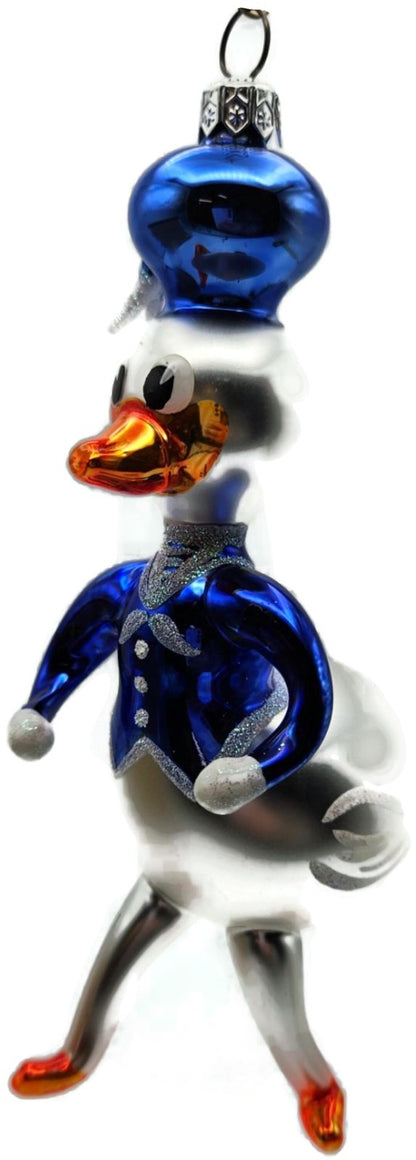 Christopher Radko Can We Quack Donald Duck Italian Christmas Ornament 95-279-98
