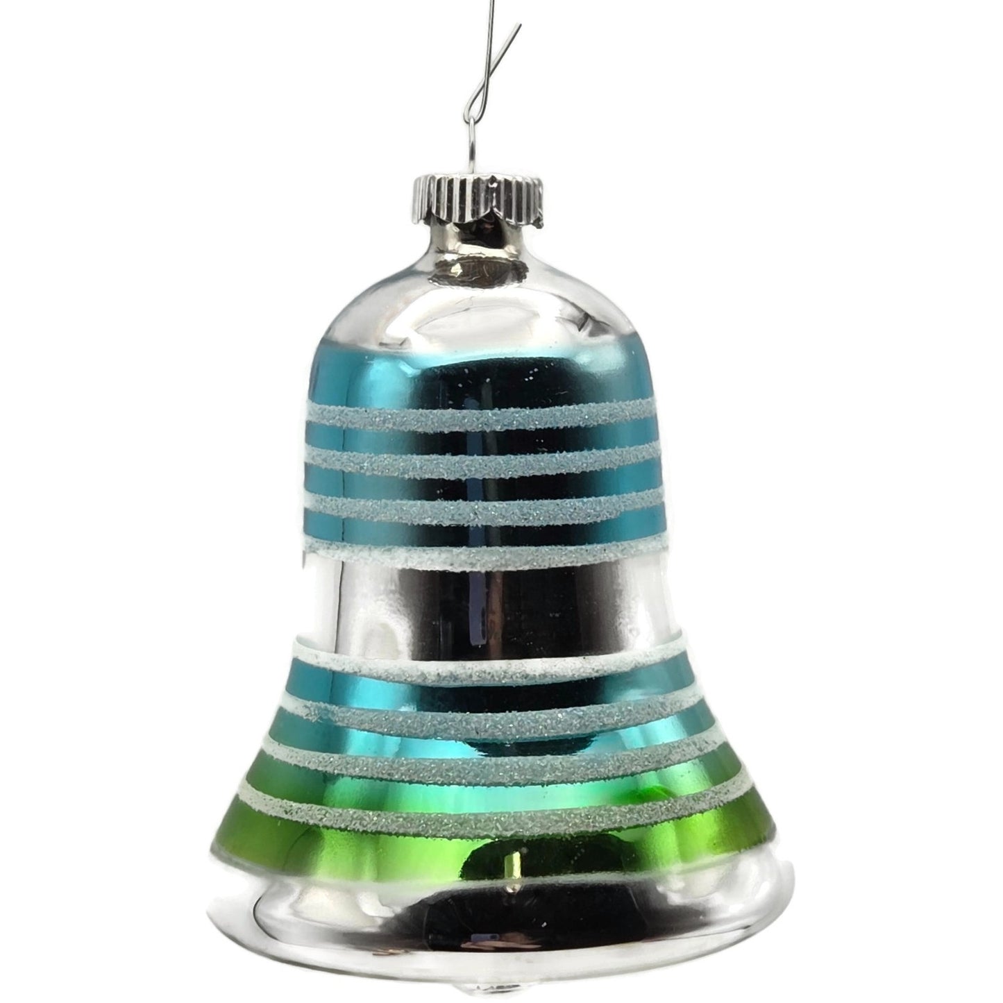 Christopher Radko Shiny Brite Ringing Bells Christmas Tree Ornament Set 4017580