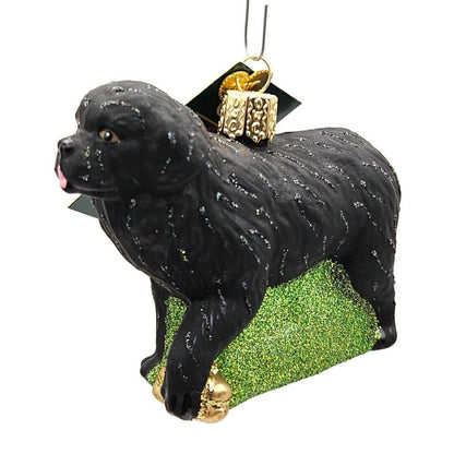Old World Christmas Newfoundland Tibetan Mastiff Dog Animal Christmas Ornament