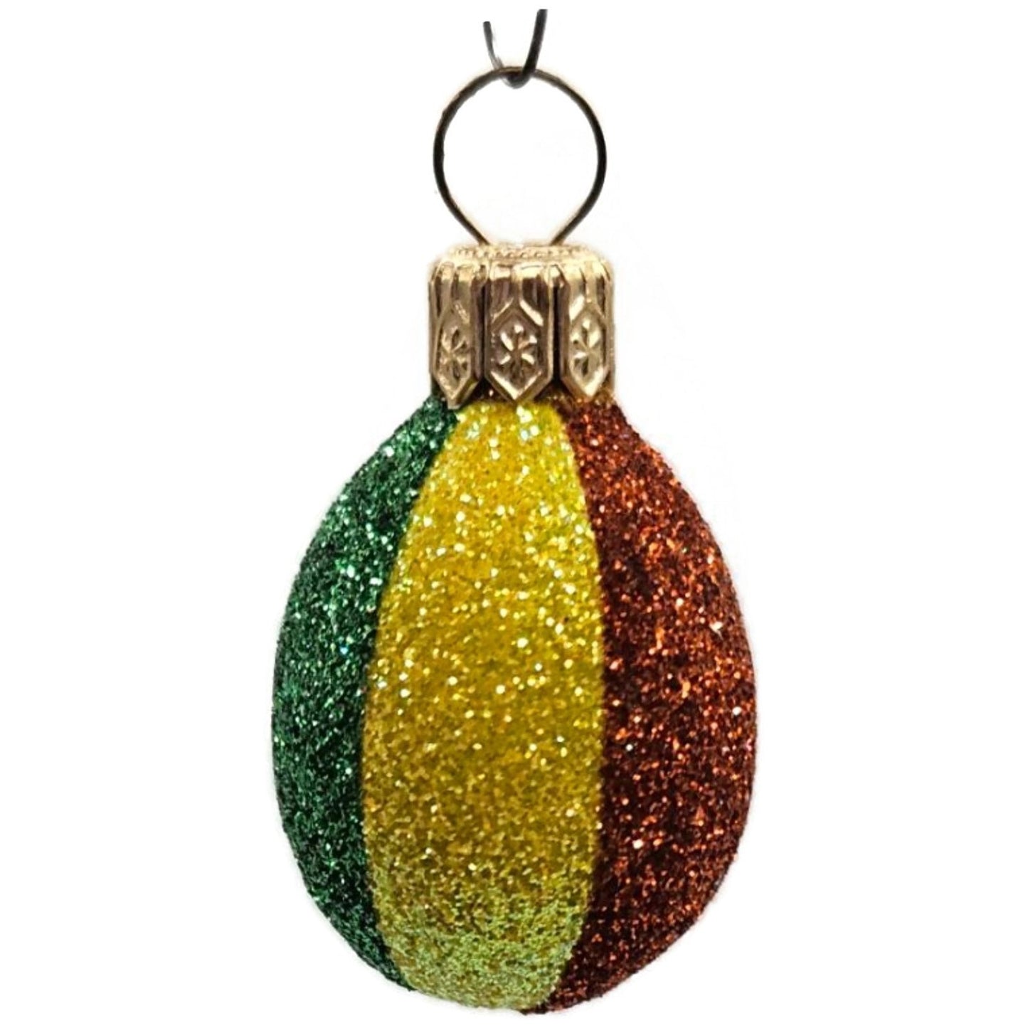 Patricia Breen Miniature Egg Rainbow Shines Easter Purple Christmas Ornament