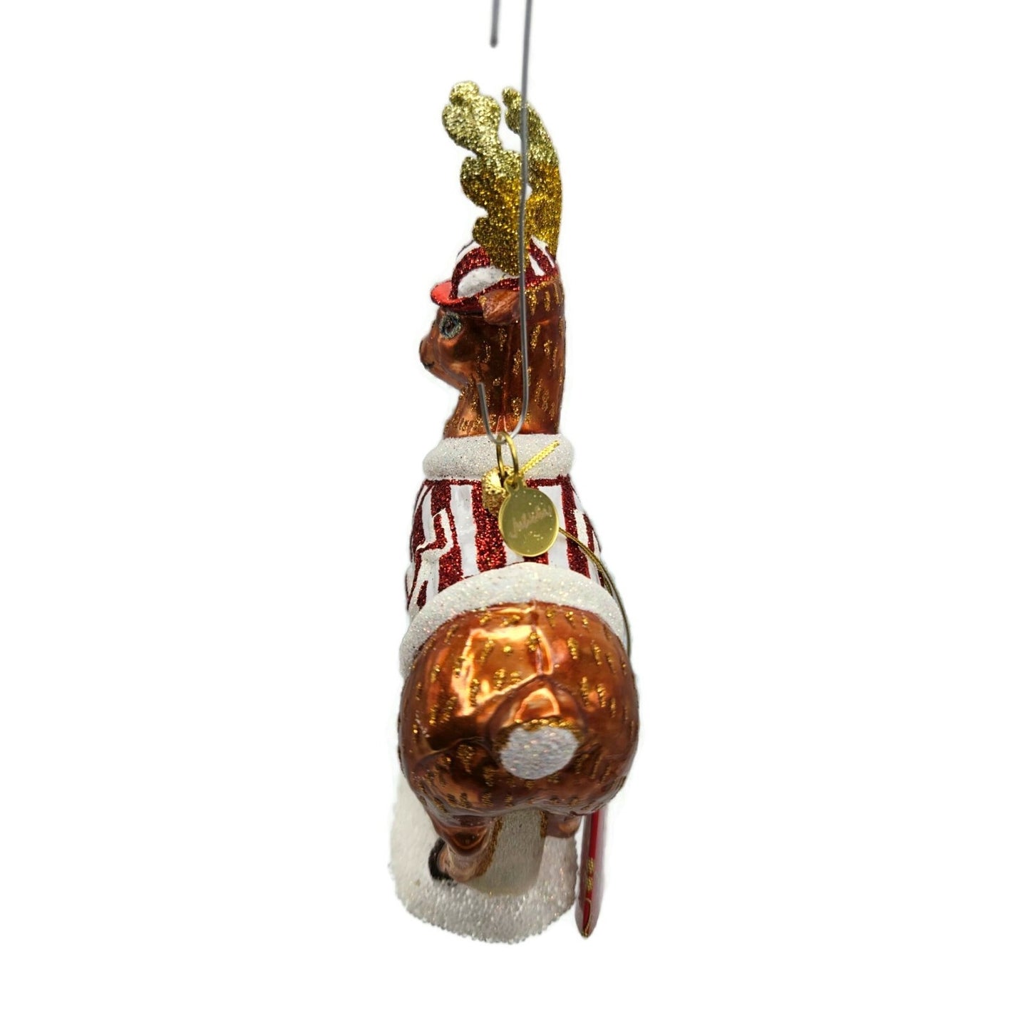 Juliska Country Estate Reindeer Games Donner the Reindeer Christmas Ornament