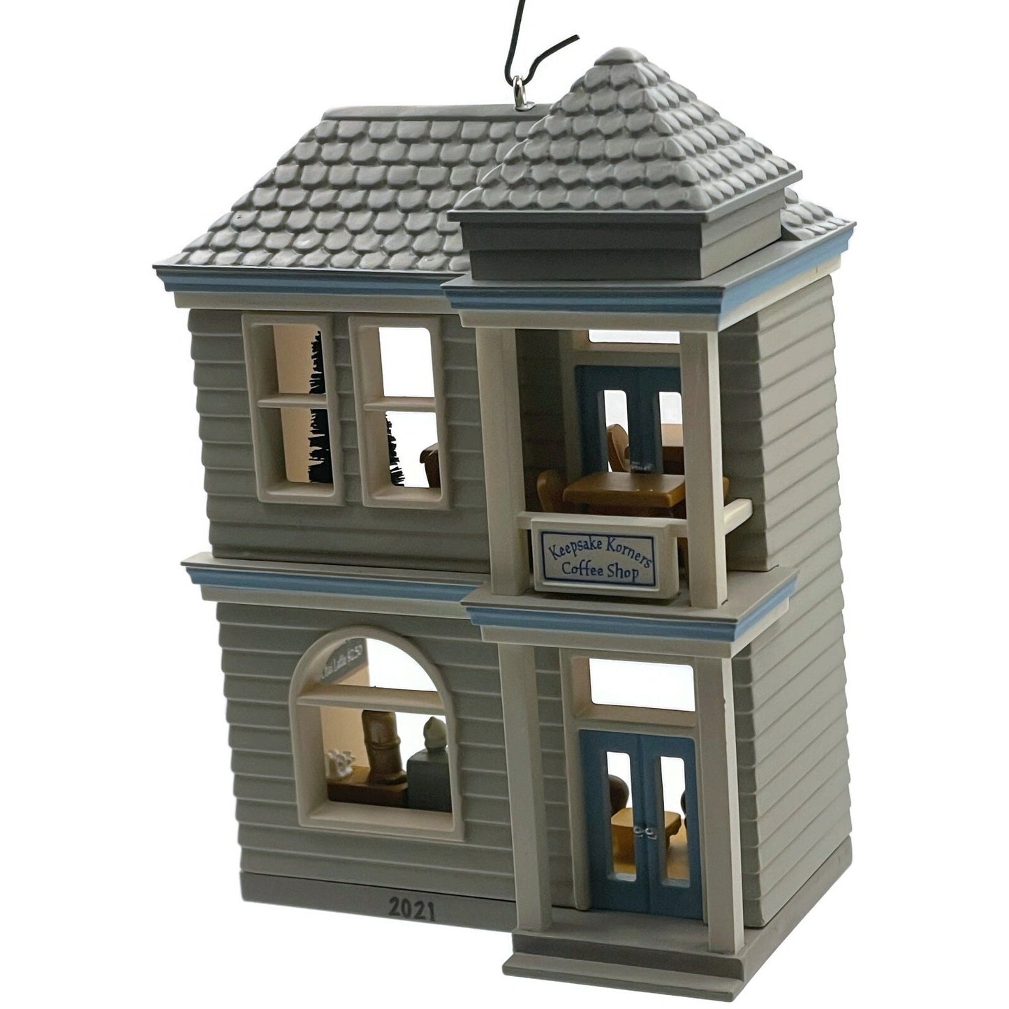 Hallmark Ornament Keepsake Korners Coffee Shop 2021 Nostalgic Christmas Tree