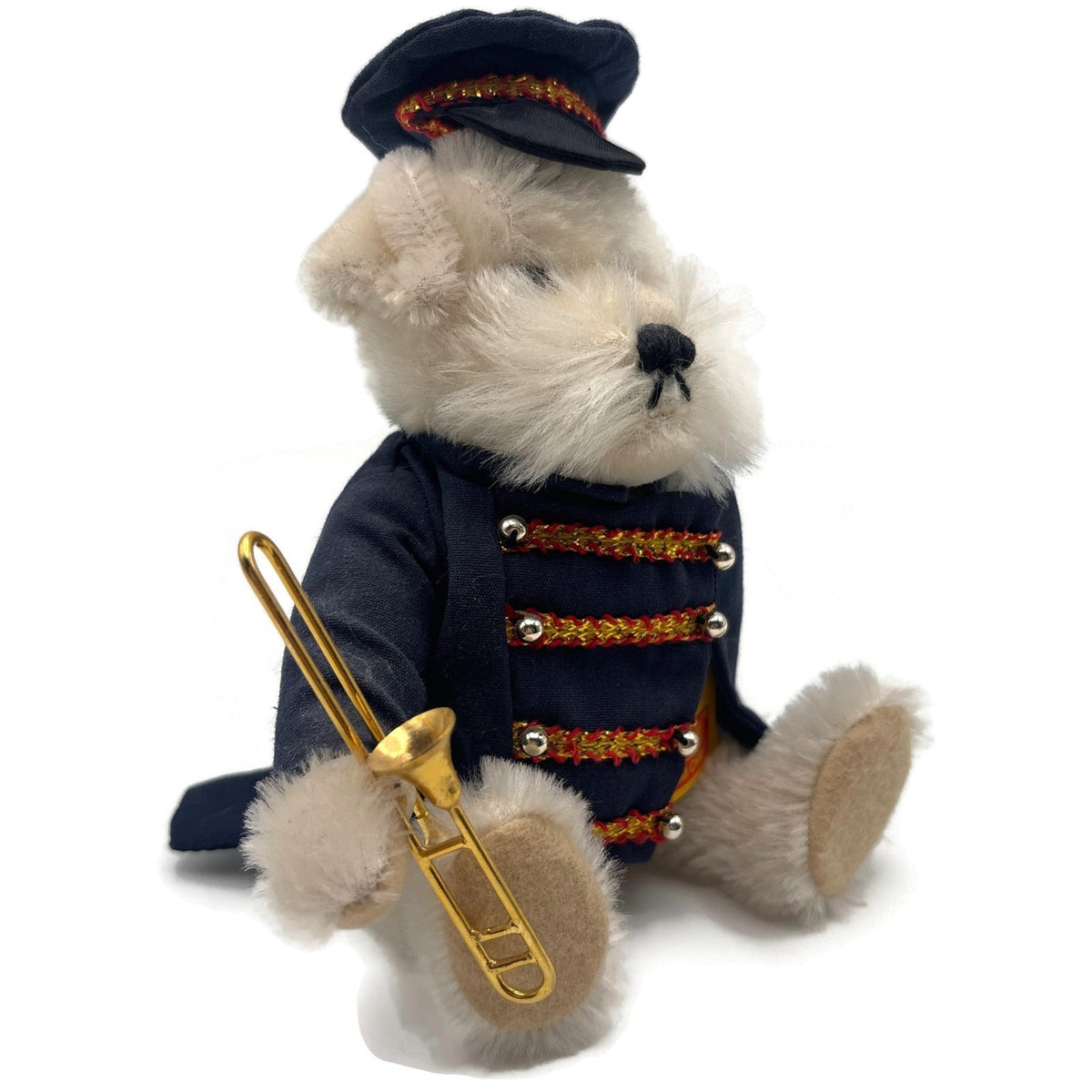 Steiff Golden Age Of The Circus Dog Bandsman 0121,19 Stuffed Animal Plush Toy
