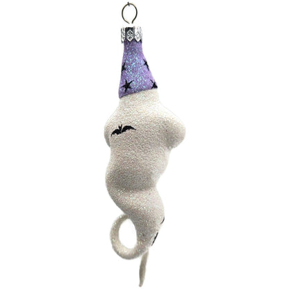 Patricia Breen Halloween Trickster Cat Lavender Ghost Christmas Ornament 2321