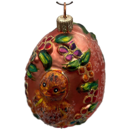 Christopher Radko Little Peepers Easter Egg Chick Christmas Ornament 98-198-0