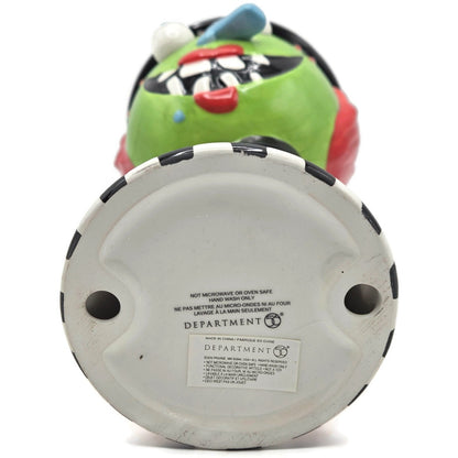 Department 56 Halloween Google Eye Goblet Witch Glass Candy Dish Party Decor