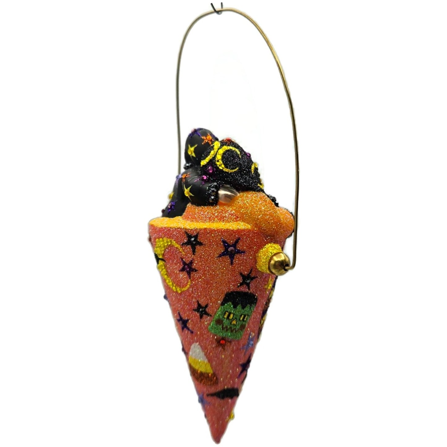 Patricia Breen Victorian Candy Cone Tricksters Pumpkin Halloween Ornament CATZ